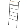 Yamazaki Tower Leaning Ladder With Shelf In Black