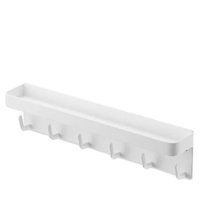 Yamazaki Magnetic Key Rack With Tray In White
