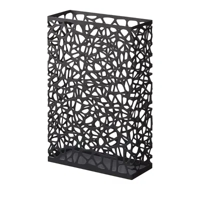 Yamazaki Nest Rectangular Umbrella Stand In Black