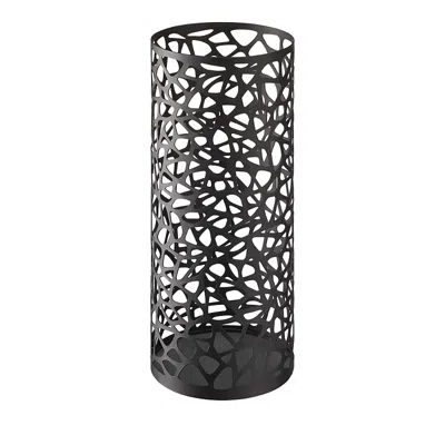Yamazaki Nest Round Umbrella Stand In Black