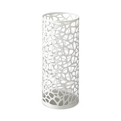 Yamazaki Nest Round Umbrella Stand In White