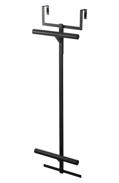 Yamazaki Over The Door Backpack Hanger In Black