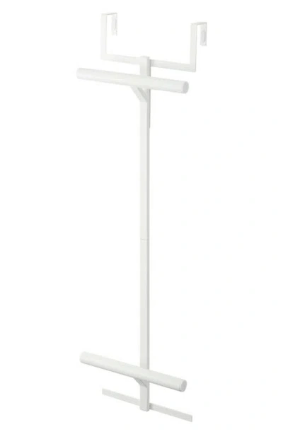 Yamazaki Over The Door Backpack Hanger In White
