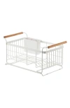 Yamazaki Tosca Over-the-sink Dish Drainer Rack In White