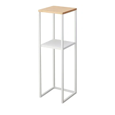 Yamazaki Pedestal Stand In White