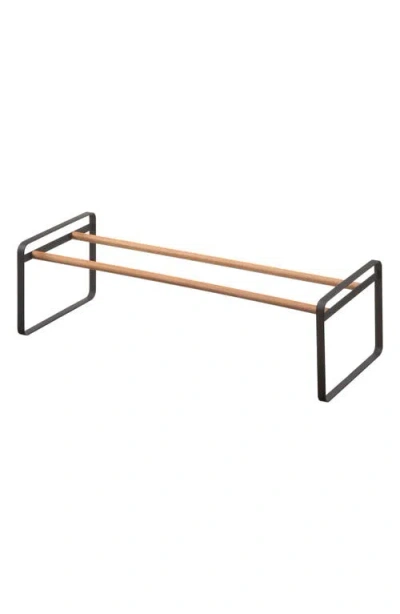 Yamazaki Plain Black Shoe Rack