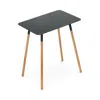 Yamazaki Rectangular Side Table In Black