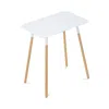 Yamazaki Rectangular Side Table In White