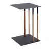 Yamazaki Plain Sliding Side Table In Black