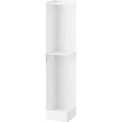 Yamazaki Rolling Bathroom Organizer In White
