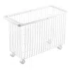 Yamazaki Rolling Wire Basket In White