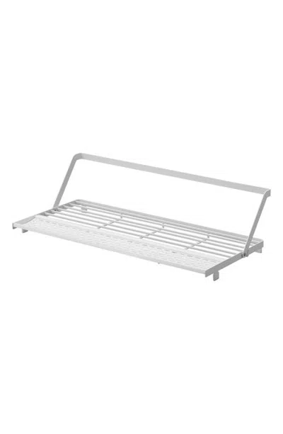 Yamazaki Slim Over-the-sink Dish Drying Rack In White