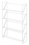 Yamazaki Slim Shoe Rack In White