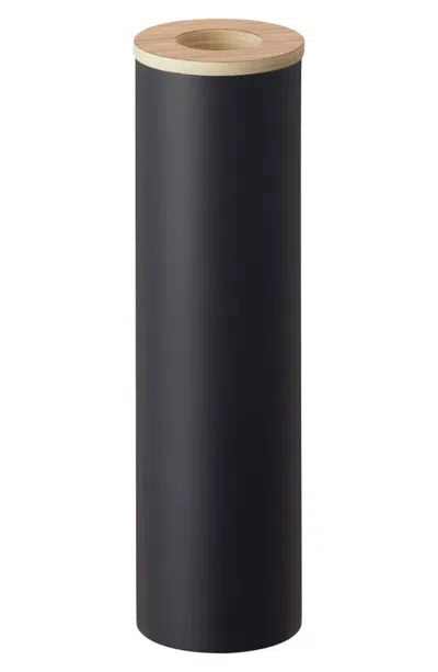 Yamazaki Small Round Tissue Case In Black