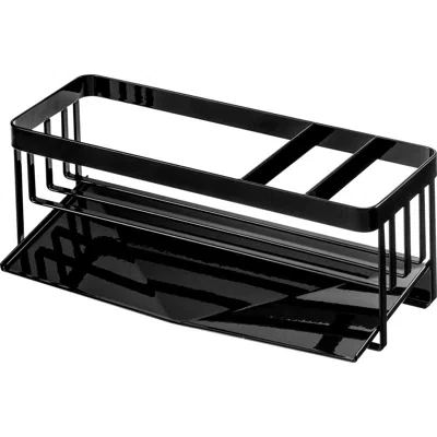 Yamazaki Sponge & Bottle Holder In Black