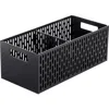 Yamazaki Stackable Vegetable Stocker In Black