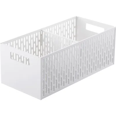 Yamazaki Stackable Vegetable Stocker In White