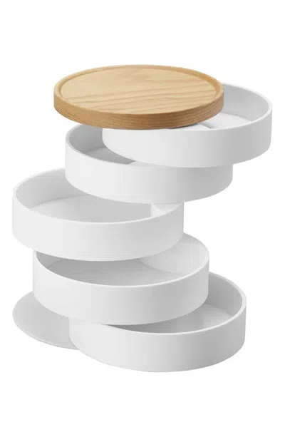 Yamazaki Stacked Jewelry Organizer In White