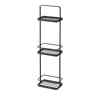 Yamazaki Three Tier Shower Caddy In Black
