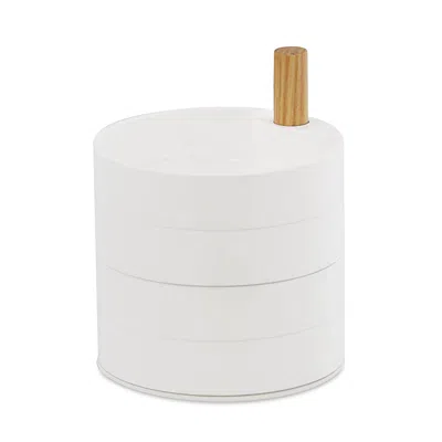 Yamazaki Tosca 4 Tier Jewelry Tray In White