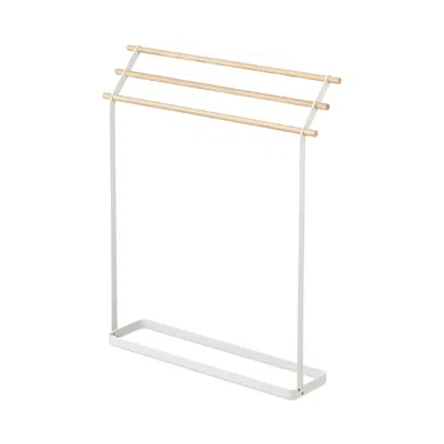 Yamazaki Tosca White Bath Towel Hanger