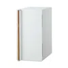 Yamazaki Tosca White Slim Breadbox In White