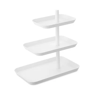 Yamazaki Tower 3 Tier Serving Stand In White