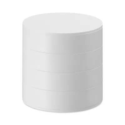 Yamazaki Tower 4 Tier Accessory Tray In White