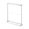Yamazaki Tower Bath Towel Hanger In White