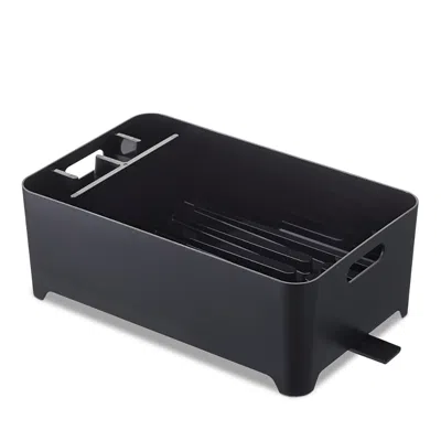 Yamazaki Drainer Scolapiatti Multiuso In Resina ABS - Nero, 38x24x13 Cm - Design Giapponese