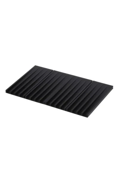 Yamazaki Tower Foldable Drainer Tray In Black