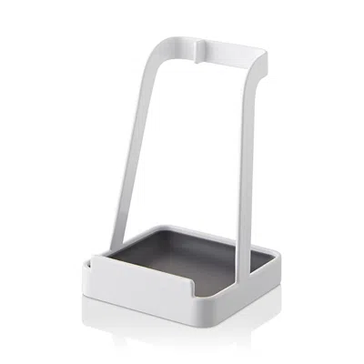 Yamazaki Tower Ladle & Lid Stand In White
