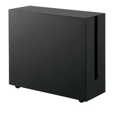 Yamazaki Tower Rolling Cable Management Rack In Black