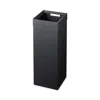 Yamazaki Tower Tall Trash Can In Black