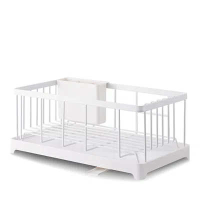 Yamazaki Tower Wire Dish Drainer Rack In White