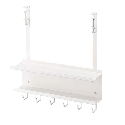Yamazaki Under Desk Cable Organizer In White