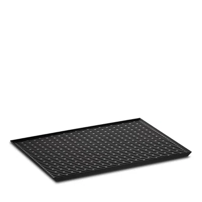 Yamazaki Yamasaki Tower Wide Sink Glass Drainer In Black