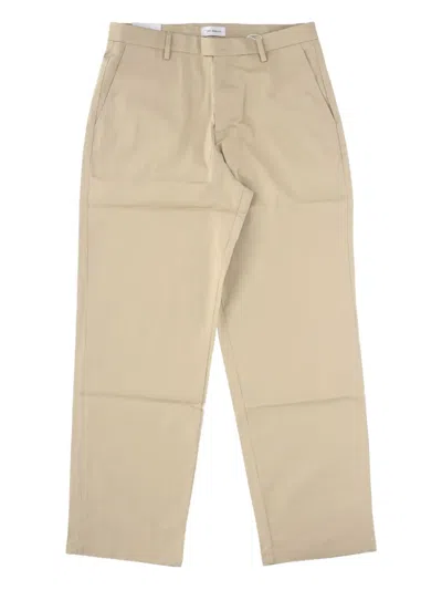 YAN SIMMON CONCEALED-FASTENING TROUSERS