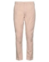 Yan Simmon Man Pants Antique Rose Size 34 Cotton, Linen, Polyester, Elastane In Pink