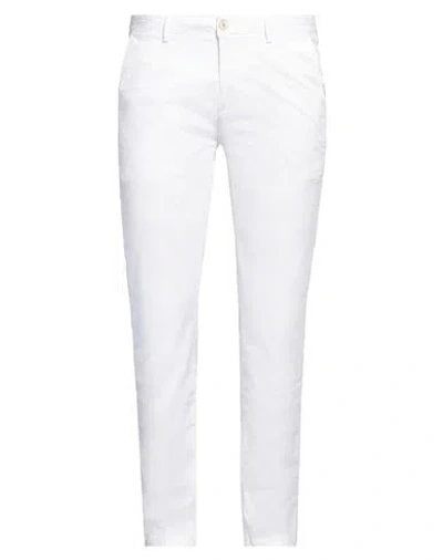 YAN SIMMON YAN SIMMON MAN PANTS BEIGE SIZE 38 COTTON, ELASTANE
