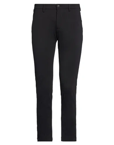 Yan Simmon Man Pants Black Size 28 Cotton, Polyamide, Elastane