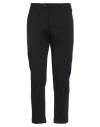 Yan Simmon Man Pants Black Size 36 Cotton, Polyamide, Elastane In Black
