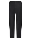 Yan Simmon Man Pants Black Size 40 Cotton, Elastane