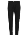 Yan Simmon Man Pants Black Size 42 Cotton, Elastane In Black