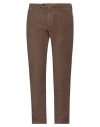 Yan Simmon Man Pants Camel Size 34 Cotton, Lyocell, Elastane In Beige