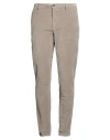 Yan Simmon Man Pants Grey Size 36 Cotton, Elastane
