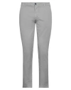 Yan Simmon Man Pants Grey Size 40 Cotton, Elastane In Grey