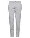 Yan Simmon Man Pants Grey Size 40 Cotton, Elastane In Grey