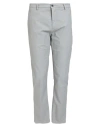 Yan Simmon Man Pants Grey Size 40 Cotton, Polyester, Elastane In Grey