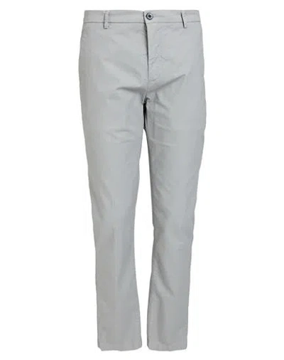 Yan Simmon Man Pants Grey Size 40 Cotton, Polyester, Elastane